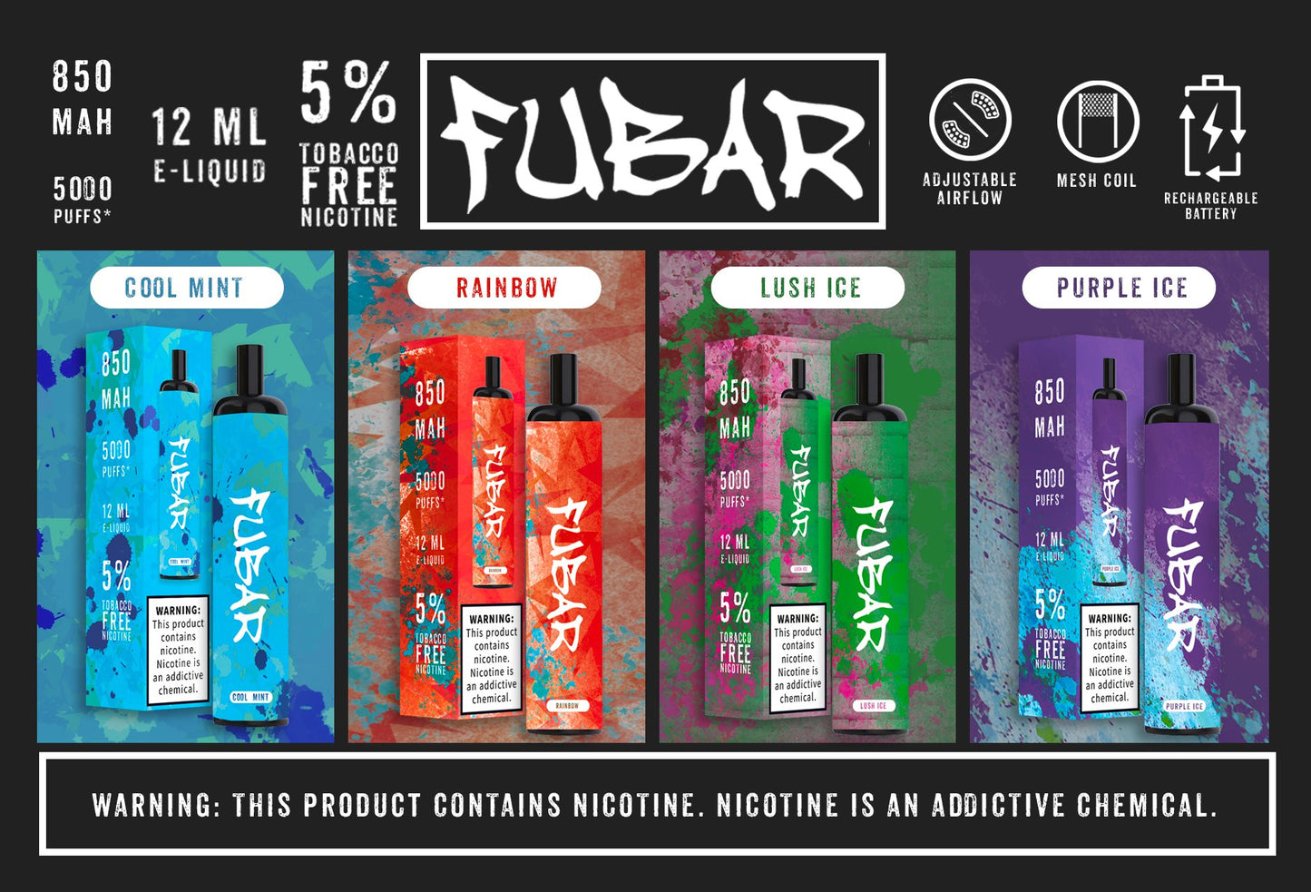 FUBAR - 5000 Puff Disposable